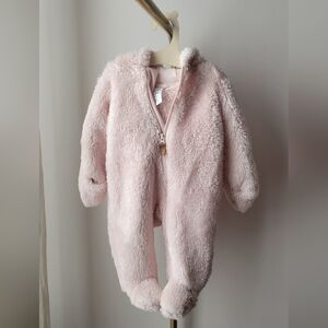 Carter's Soft Pink Fleece Footie